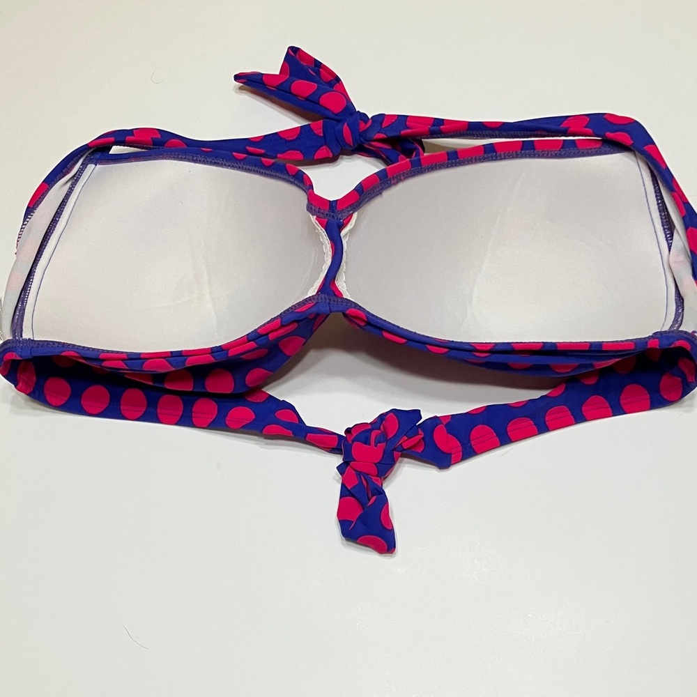 Women’s VM blue and red two piece swimsuit - Picture 7 of 7